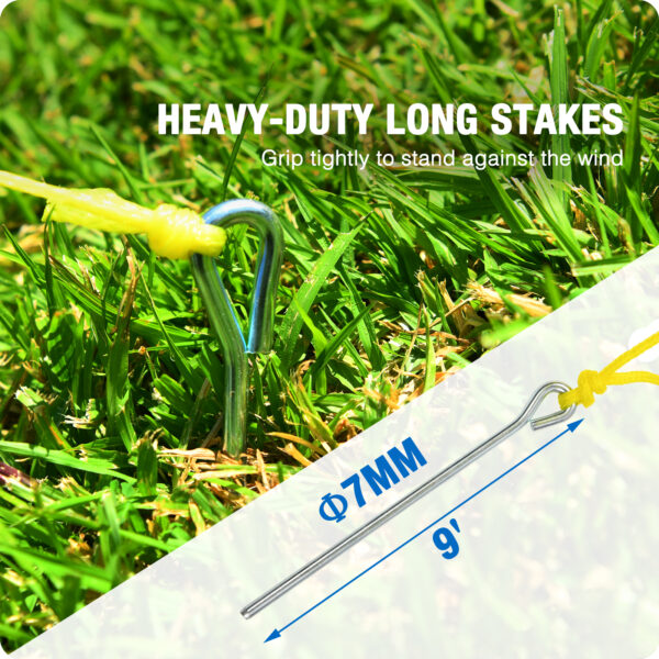 Patiassy Outdoor Portable Volleyball Net Set System - Quick & Easy Setup Adjustable Height Steel Poles, PU Volleyball with Pump and Carrying Bag for Beach Backyard - Image 5