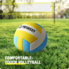 Patiassy Outdoor Portable Volleyball Net Set System - Quick & Easy Setup Adjustable Height Steel Poles, PU Volleyball with Pump and Carrying Bag for Beach Backyard - Image 4